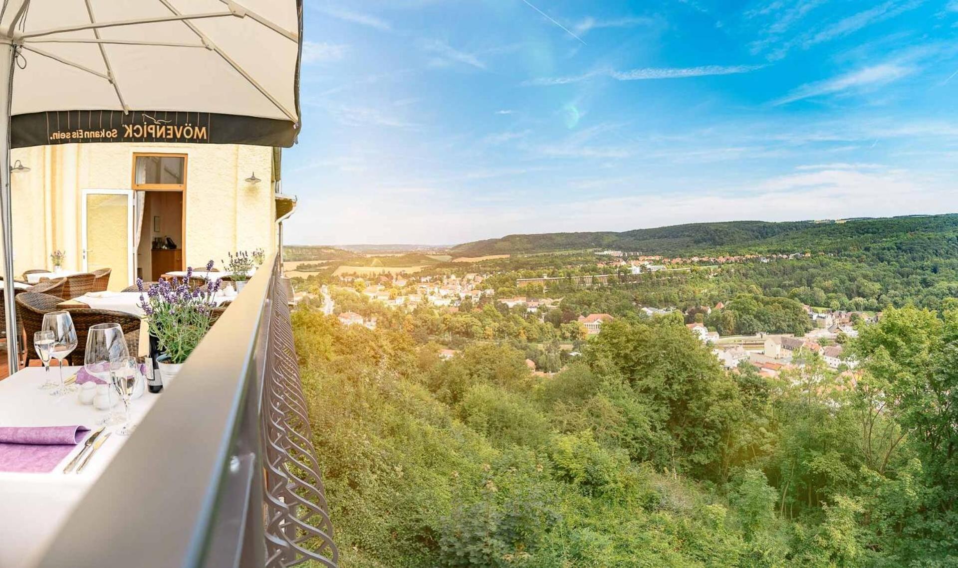 Berghotel Wilhelmsburg Bad Kosen Eksteriør bilde